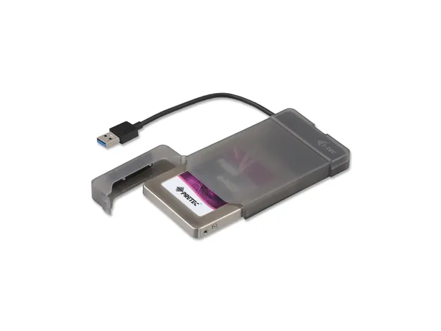 i-tec MYSAFEU313, HDD-/SSD-behuizing, 2.5 inch, SATA, SATA II, SATA II