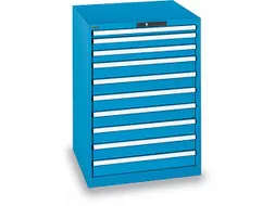Ladenkast Code 1000x717x725mm 10laden 75kg Vu Afwerking Ral5012