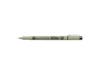 Fineliner Sakura Pigma Micron 04 0.4mm zwart - 1