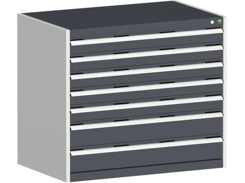 ladekast,HxBxD 900x1050x650mm,7lade(n),lade voor zware lasten