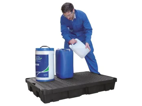 PE-opvangbak,v. kleinemballage,opvangvol. 100l,HxBxD 175x1200x800mm