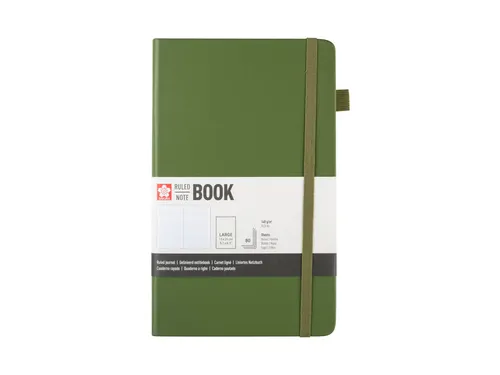 Notitieboek Sakura hard cover large lijn dennennaald 130x210mm
