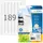 HERMA 10700 Etiketten gerecycled papier A4 25,4x10mm Wit 3780 stuks