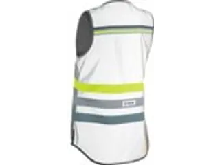 Lucy Jacket Full Reflective Fluohesje Grijs/Geel Maat Small - 2