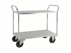 etagewagen,draagverm. 400kg,2etage(s),laadvl. LxB 940x440mm,staaletage