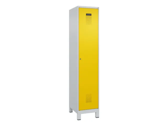 locker voor scheiding van kleding,HxBxD 1950x400x500mm,1vak