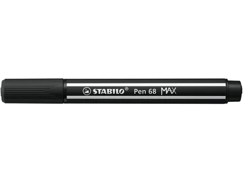 Viltstift STABILO Pen 68/46 Max zwart
