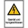 waarschuwings-combibord,Geaard en kortgesloten,hard PVC,HxB 185x131mm