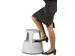 Tabouret marchepied à roulettes 150kg Gris