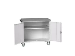 werkbank,verrijdbaar,HxBxD 980x1050x600mm,linoleumblad