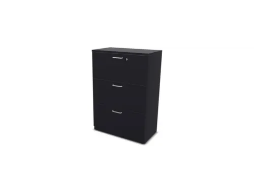 Hangmappenkast Hxbxd 1070x800x445mm 3 Laden Cc-Zwart