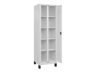 wasgoedverdeelkast,HxBxD 1950x600x500mm,vak B 300mm,draaigrendel - 2