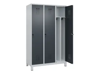 locker voor scheiding van kleding,HxBxD 1950x1200x500mm,3vak - 1