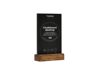 Krijtbord Europel tafelmodel A6 staand natural - 9