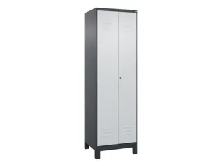 locker voor scheiding van kleding,HxBxD 1950x600x500mm,2vak - 1