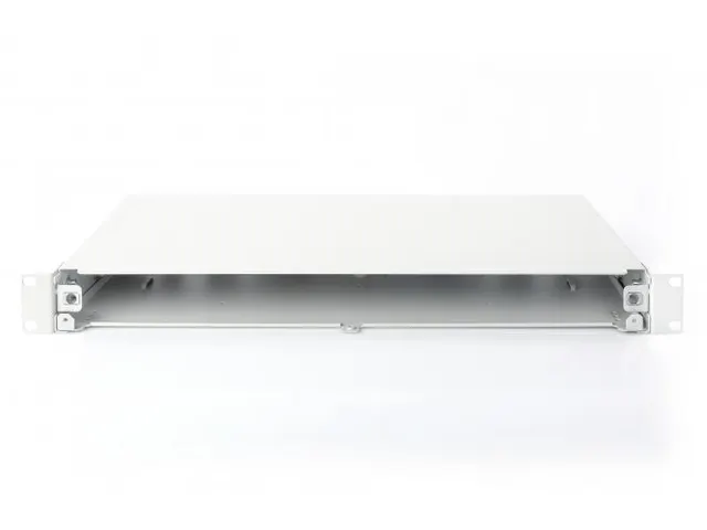 Glasvezel-lasdoos 1U snelontgrendeling M20/M25 kabelinvoer grijs