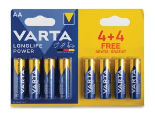 Alkaline Lr6/aa, 1.5V Promopack 4 + 4 St. 4906.121.448 (blister) - 3