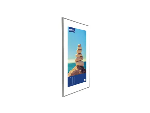 Fotolijst MAUL design 60x80cm aluminium frame zilver