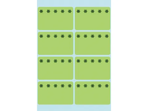 Etiket Herma 3775 26x40mm Diepvries Groen 48 stuks
