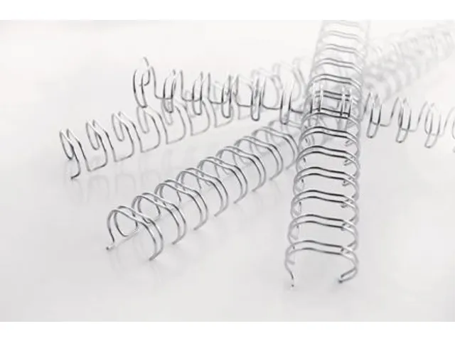 Draadrug GBC 8mm 34-rings A4 zilver 100stuks