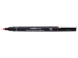 Fineliner Uni-ball Pin 0.3mm rood