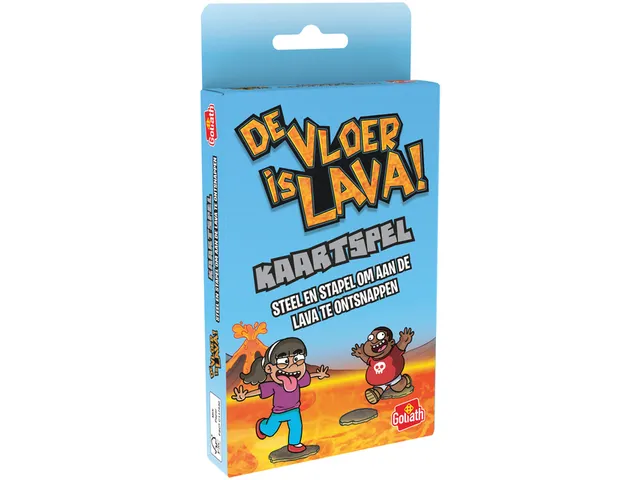 Goliath De Vloer Is Lava Kaartspel 5+