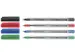 Balpen Schneider Tops 505 M blister a 4 stuks assorti