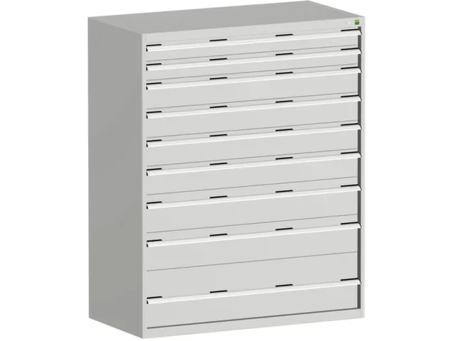 ladekast,HxBxD 1600x1300x650mm,9lade(n),lade voor normale belastingen