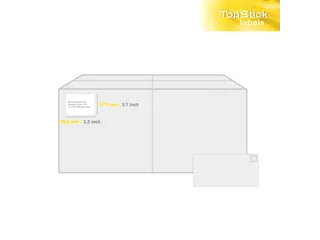 Etiketten universele labels A4 permanent 96,5x67,7mm Wit 800 stuks - 3