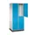 grootvolume garderobekast,RAL 7035/RAL 5012,HxBxD 1950x820x600mm