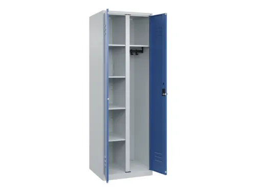 wasgoedverdeelkast,HxBxD 1850x600x500mm,vak B 300mm,draaigrendel