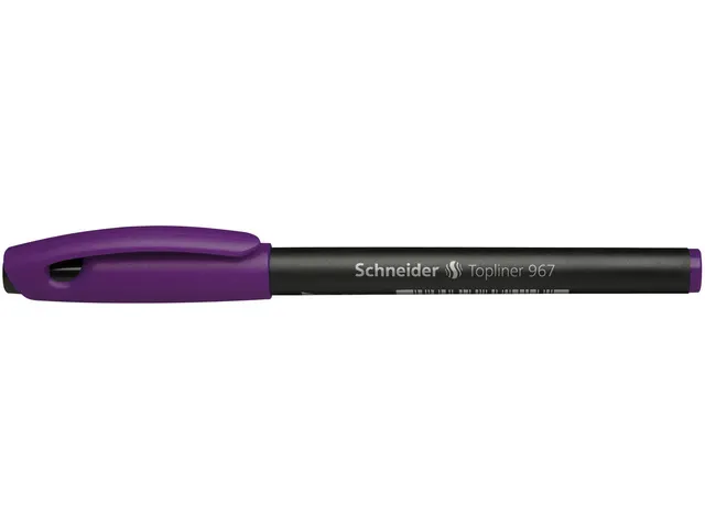 fineliner Schneider Topliner 967 0.4mm paars