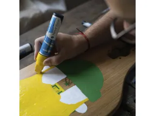 Acrylmarker Schneider Paint-It 330 15mm geel - 7