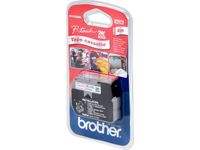 M-k222bz Brother P-touch 9mm Rood Op Wit