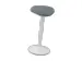 Ergo actieve zit/sta kruk met comfortzitting en gasveer 57-82cm grijs