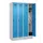 locker,HxBxD 1950x1200x500mm,4vak,vak B 300mm,draaigrendel,sokkel