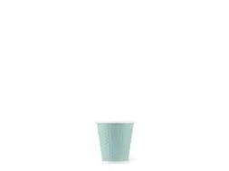 Beker porselein Les Artistes Paris 180ml siliconen grip pastel blauw