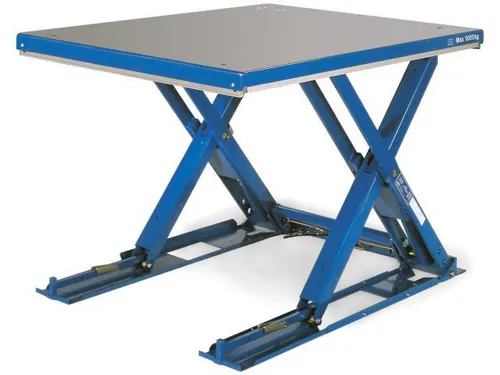 Schaarheftafel 1t Lxb 1350x800mm Hefhoogte 800mm Glad Platform