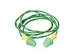 Oorpluggen Fusion Groen met koord, maat S 50 paar