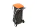Afvalzakhouder Move & Up Oranje 120 Liter zakken Verrijdbaar