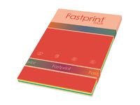 Kopieerpapier Fastprint A4 160 Gram 10 Kleuren X5vel Assorti
