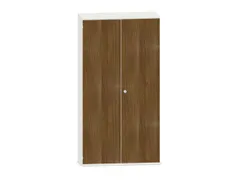 kantoorkast,HxBxD 1920x1000x430mm,decor romp wit,decor front noten