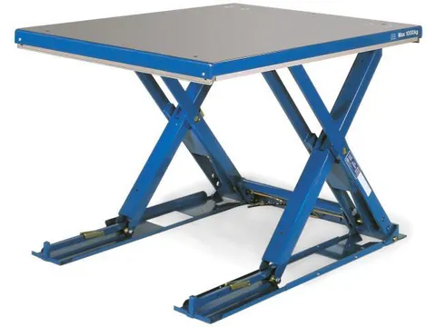 Schaarheftafel 1t Lxb 1350x800mm Hefhoogte 800mm Glad Platform