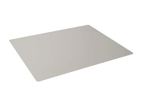 Schrijfonderlegger Grijs 530x400 mm med siergroef PP opaak