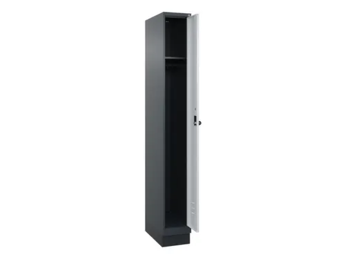 locker,HxBxD 1950x250x500mm,1vak,vak B 250mm,draaigrendel,sokkel