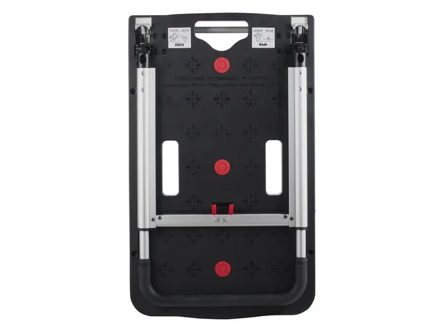 Transportkar Pavo platform trolley inklapbaar 137kg zwart