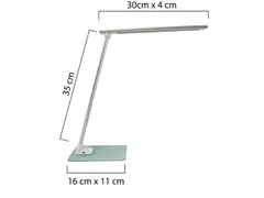 Bureaulamp Unilux Popy LED lamp Wit