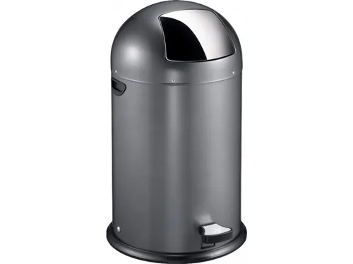 Pedaalemmer Kickcan 40 Liter Grijs