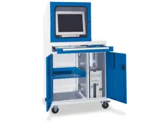 uittrekbaar legbord,v. pc-kast,m. uittrekrails,HxBxD 30x460x539mm