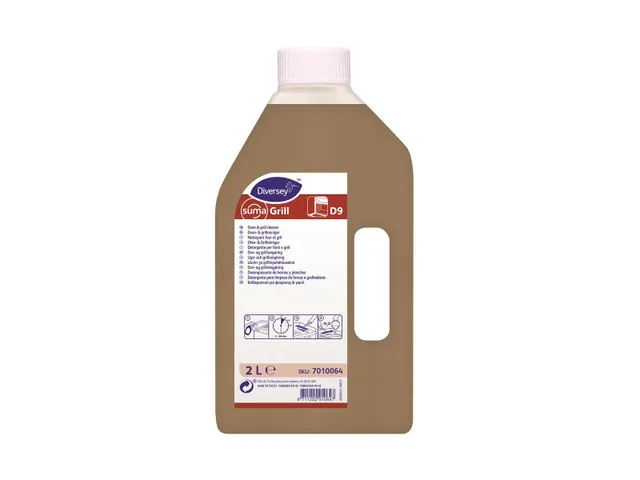 Diversey Suma Grill D9 Ontvetter 2 Liter, per stuk